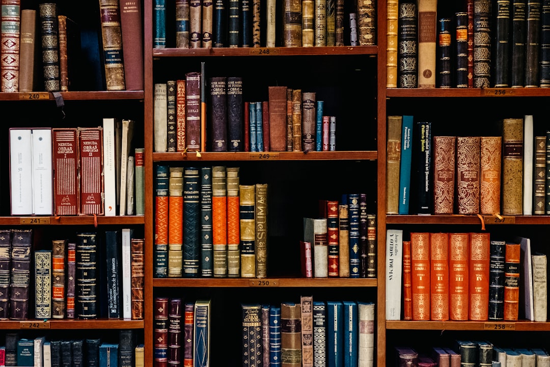 Bücherregale als Symbol für Literatur und Krimis