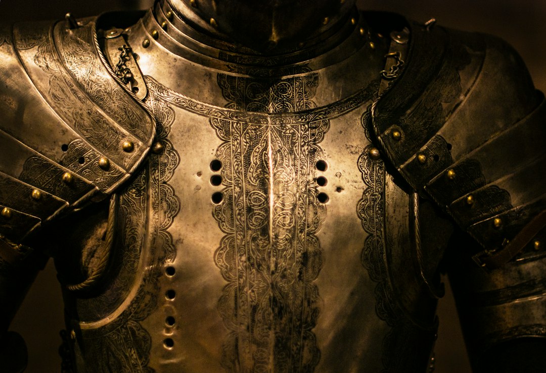 Historische Rüstung eines Gladiators