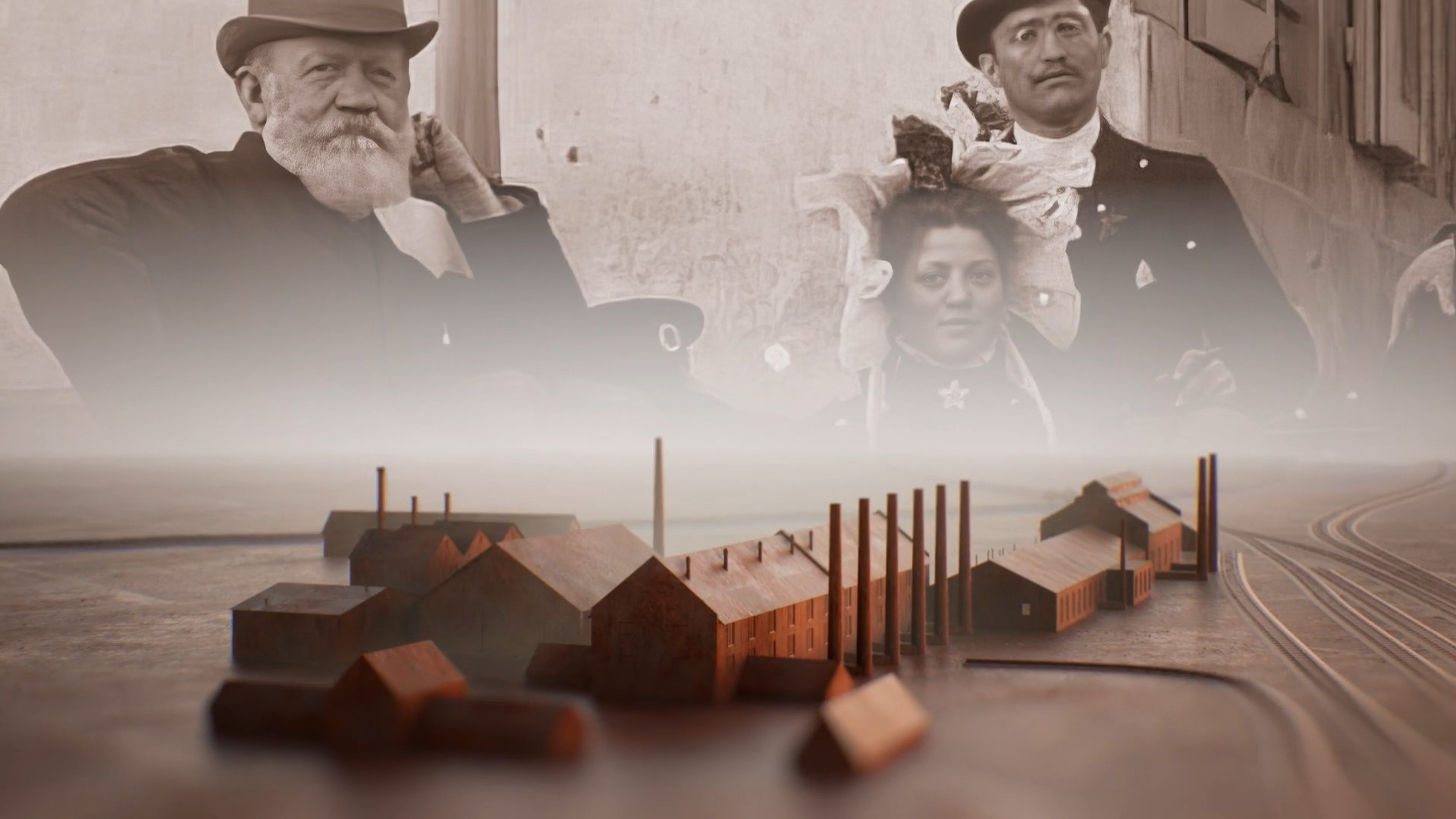 Screenshot aus dem Film BEWEGUNG MACHT GESCHICHTE. Die Völklinger Hütte, 2023